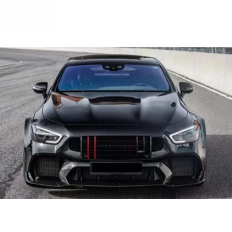 -Based Coating Front Center Bumper Grille Exterior Upgrade Mod Trim Fit Sport 4 Door Coupe