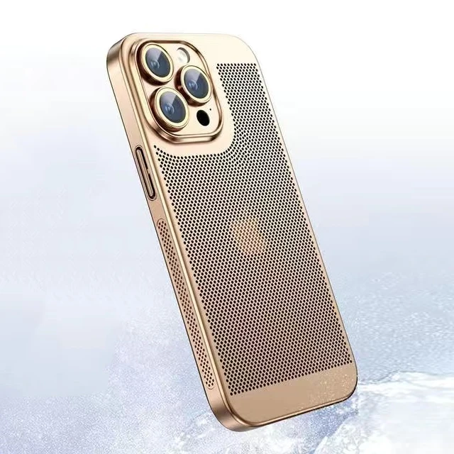 Wärmeableitungs-Telefonhülle für iPhone 15 14 13 12 11 Pro Max Plus XS Max 13 Mini-Abdeckung