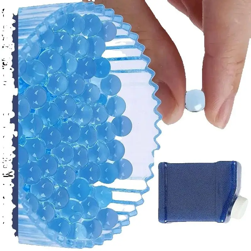 Kryształowe kulki żelowe do bomb wodnych 7-8mm, zabawki, amunicja kompatybilna z bombami wodnymi, wysokiej jakości kulki z kryształowej gliny, chłonne.