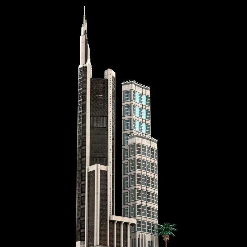 Blocs de construction Moc Urban Street View, tour océanique et tour AVN, technologie modulaire, cadeau de noël, jouet, ensembles de bricolage, assemblage