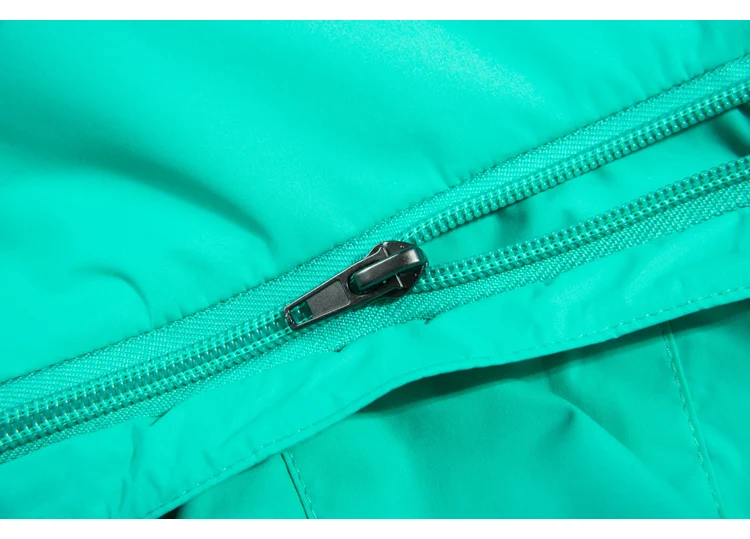 Damen wasserdichte Wander jacke wind dichte Wind jacke Camping Jagd Laufen Trekking Angel mäntel Outdoor Sport Reisen – Detail 22