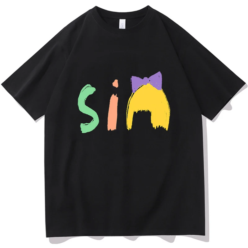 

Sia Immortal Queen T Shirts Unisex Fashion Short Sleeve T-shirt Harajuku O-neck Summer Casual Shirt Harajuku Pure Cotton Clothes