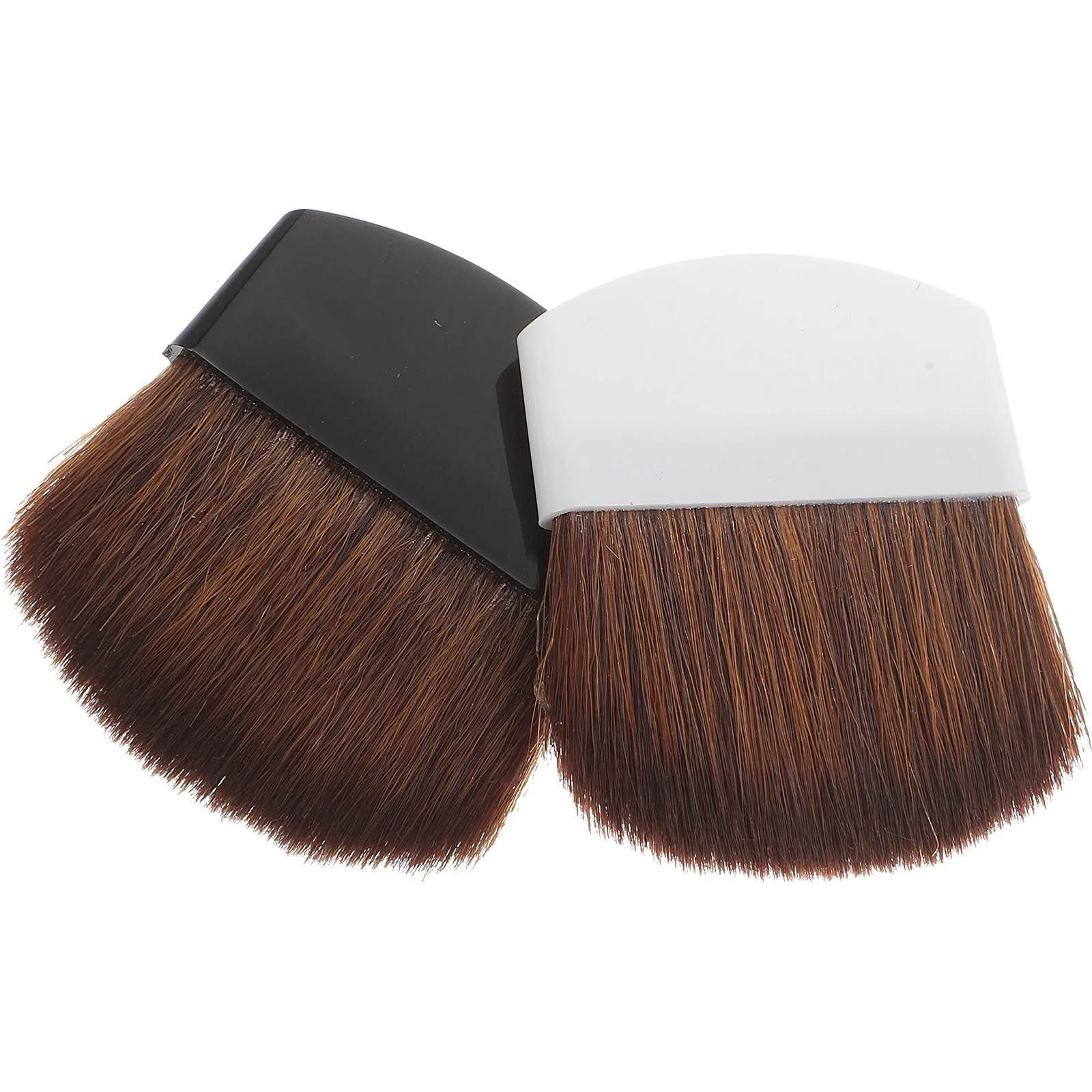 قطعتان من فرشاة أحمر الخدود المحمولة، تفاصيل رائعة صغيرة ليس من السهل أن تسقط، مثالية لإنشاء مكياج الوجه والجمال الاحترافي #4