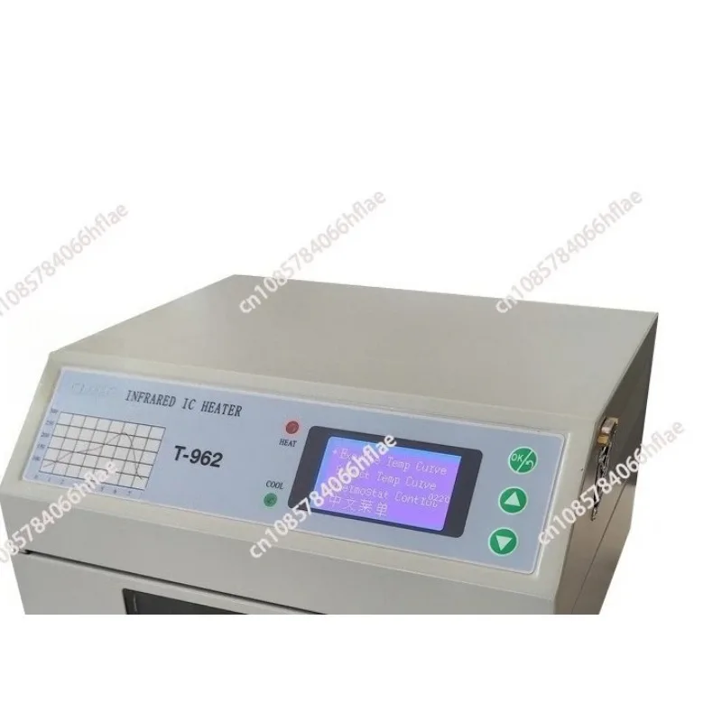 

Мини-печь для реболлинга T-962: интеллектуальная печь для пайки печатных плат, алюминиевых подложек, светодиодных элементов, стальных пластин от ведущего производителя