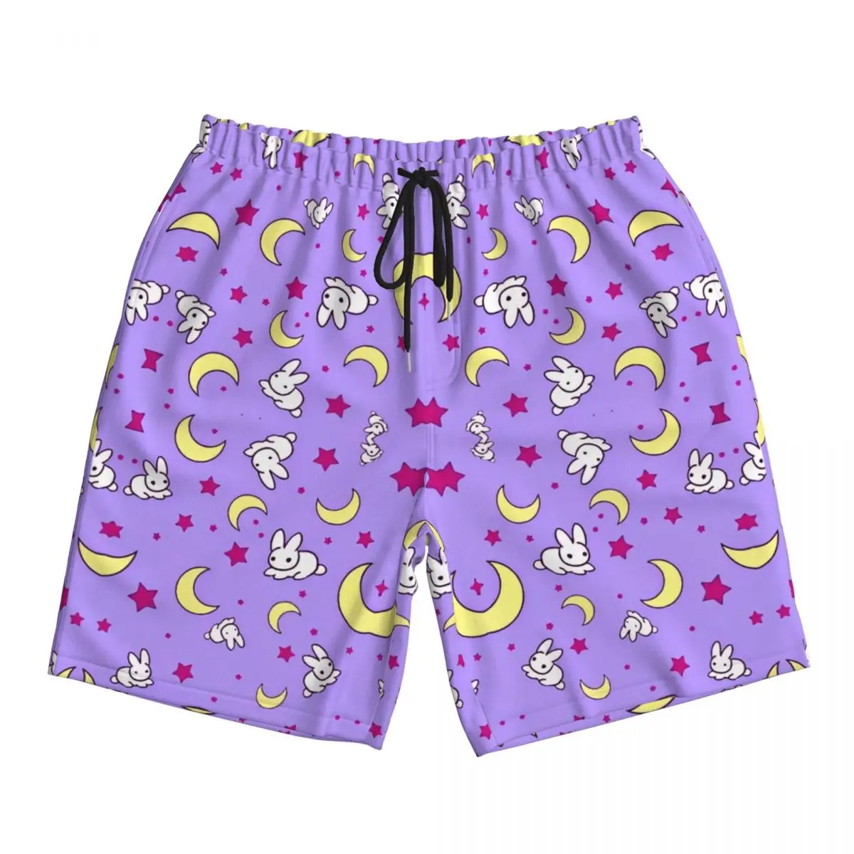 

Мужские шорты для доски, модные плавки в стиле моряка, аниме, Япония, Луна, для девочек, быстросохнущие шорты для бега, высокое качество, большие шорты для доски