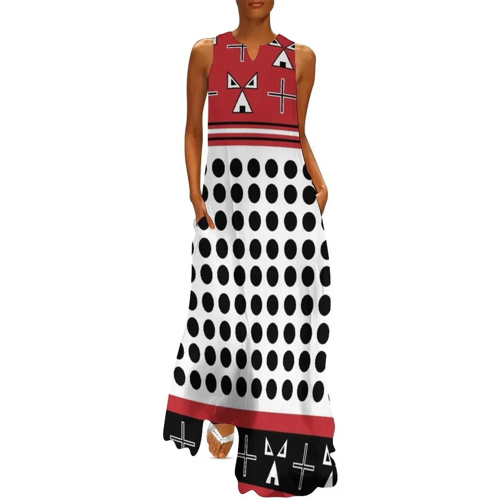 

Crosses and Tipis Long Dress luxury woman party dress birthday dress for women summer woman 2025 Women's dresses