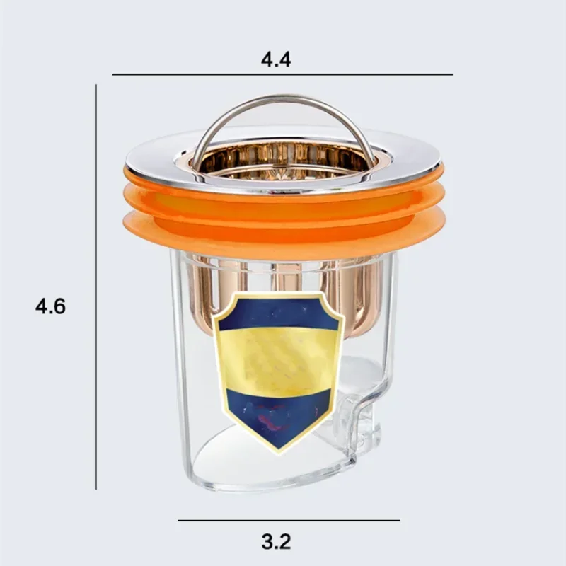 Afvoerputje Magnetische Zuigkracht Afdruiprek Inner Core Riool Anti Geur Pest Preventie Afvoerputje Plug Keuken Badkamer Afvoer Filter
