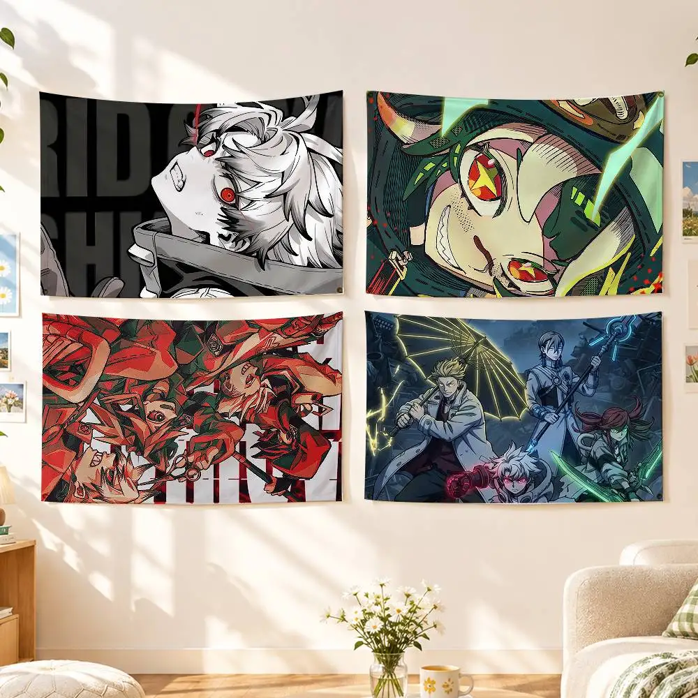Battle Anime G-Gachiakuta Flags Wall Hanging Background Art Banner for Bedroom Home Outdoor Decor