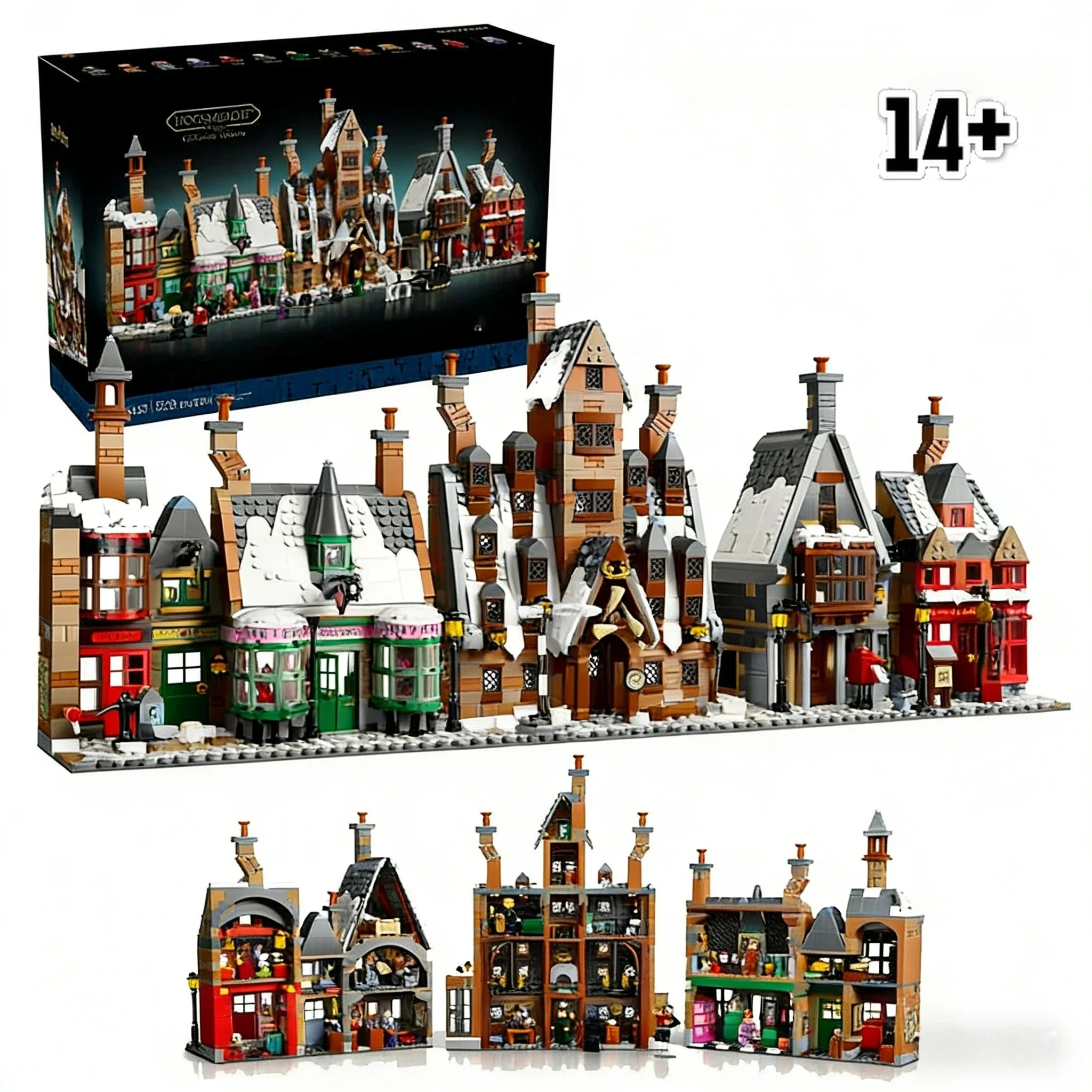 

Конструктор Disney 76457 «Хогсмид: Уличка Зимней Деревни» — Новогодний подарок для вечеринки