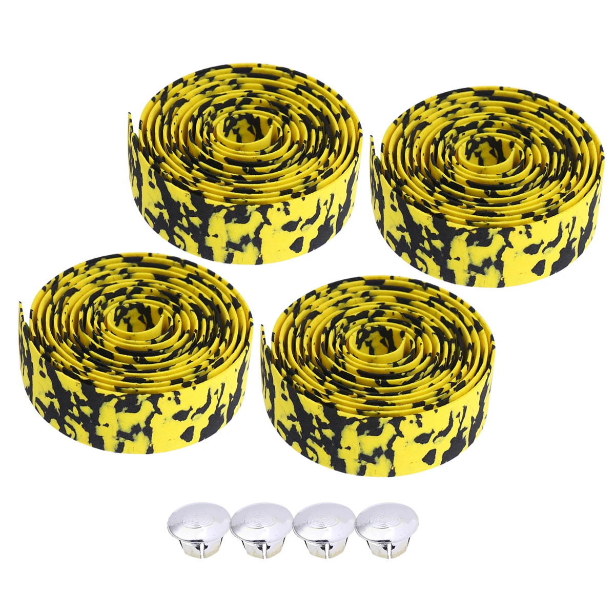 

2 Pairs Mountain Bike Tape Lightweight PU Cycling Grips Road Bicycle Hand Protection Comfortable Antiskid for Bicycle