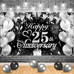 25th 50th 60th  Birthday Balloon Men Women Birthday Party Decorations Happy Birthday Banner  Theme party Supplies