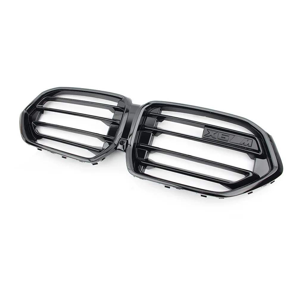 Car Front Radiator Kidney Bumper LCI Hood Grille For BMW X6 G06 2023+ xDrive30i 40i M60i M50D XDrive30d Upgrade X5M F95 X6M F96