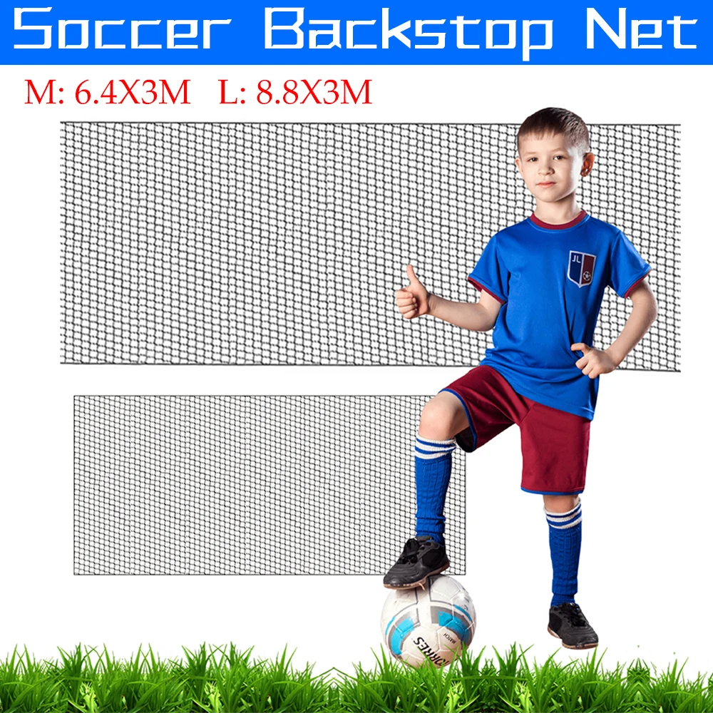 

Soccer Backstop Net Heavey Duty Soccer Barrier Nets Sports Netting Practice Net Reusable Rebounder Training Net For Team Sports