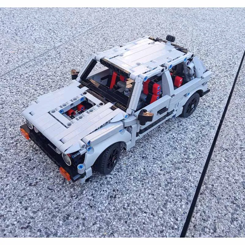 MOC-63774 Supercar GTI Mk 1 Racing Car Construction Assembly Building Block 937PCS Adult Birthday Gift Kids Christmas Toy Gift