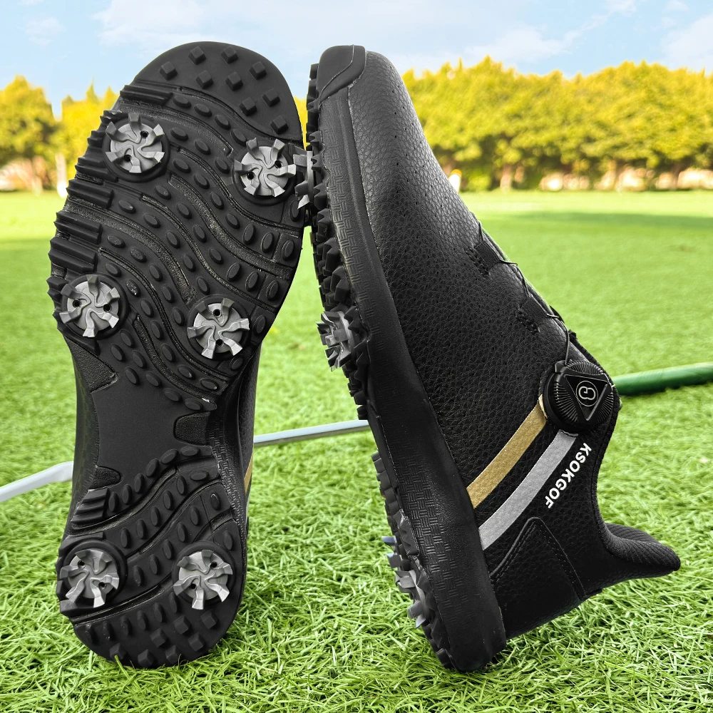 Men's/Women's Anti-slip Fixed Stud Golf Shoes High Wear Resistance Multi-breathability High-performance Golf Shoes SizesFor39-47