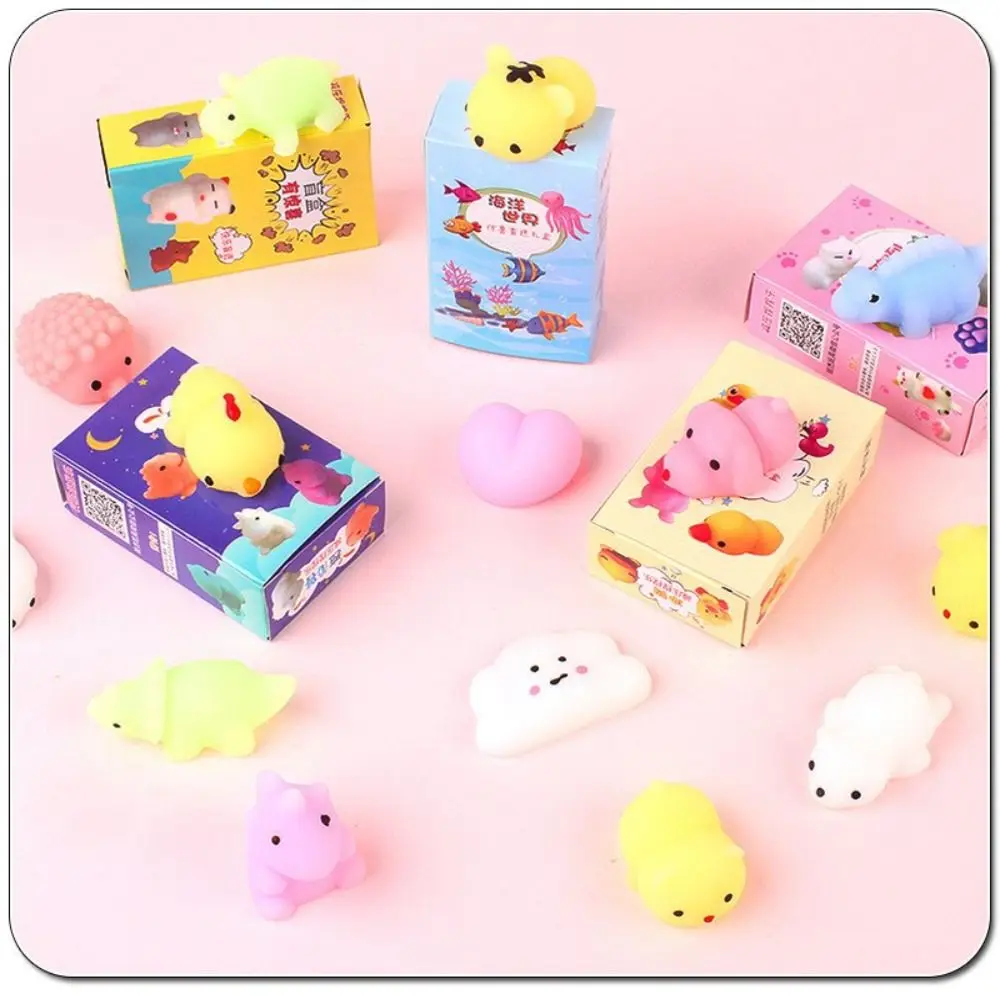 Cute Mini Independent Packaging Blind Bag Unzip Random Surprise Animal Model Toy Kawaii Simulation Animal Child