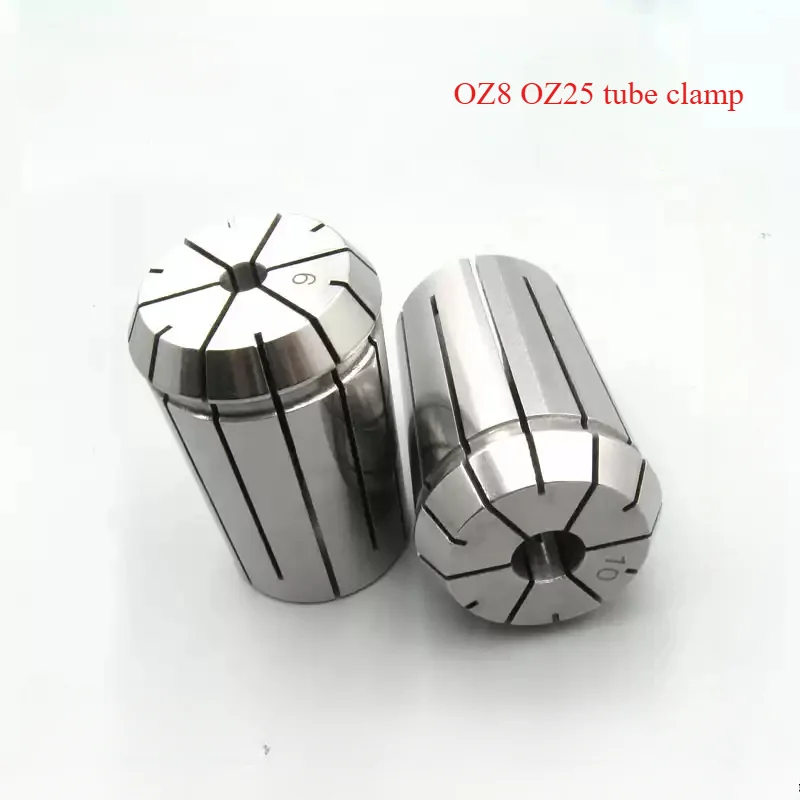 1 pièces OZ8 OZ25 pince de mandrin 3 4 5 6 8 10 12 16 18 20 25mm 1/4 1/8 3/8 3/4 1 pouces CNC tour à ressort pince de fraisage mandrin outil de tour
