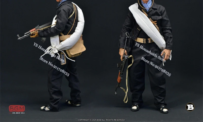 BGM BGM-014 1/6 Forces Armées du Vietnam Saigon 1975 figurine militaire Kit d'accessoires jouets pour 12 "homme soldat corps tête