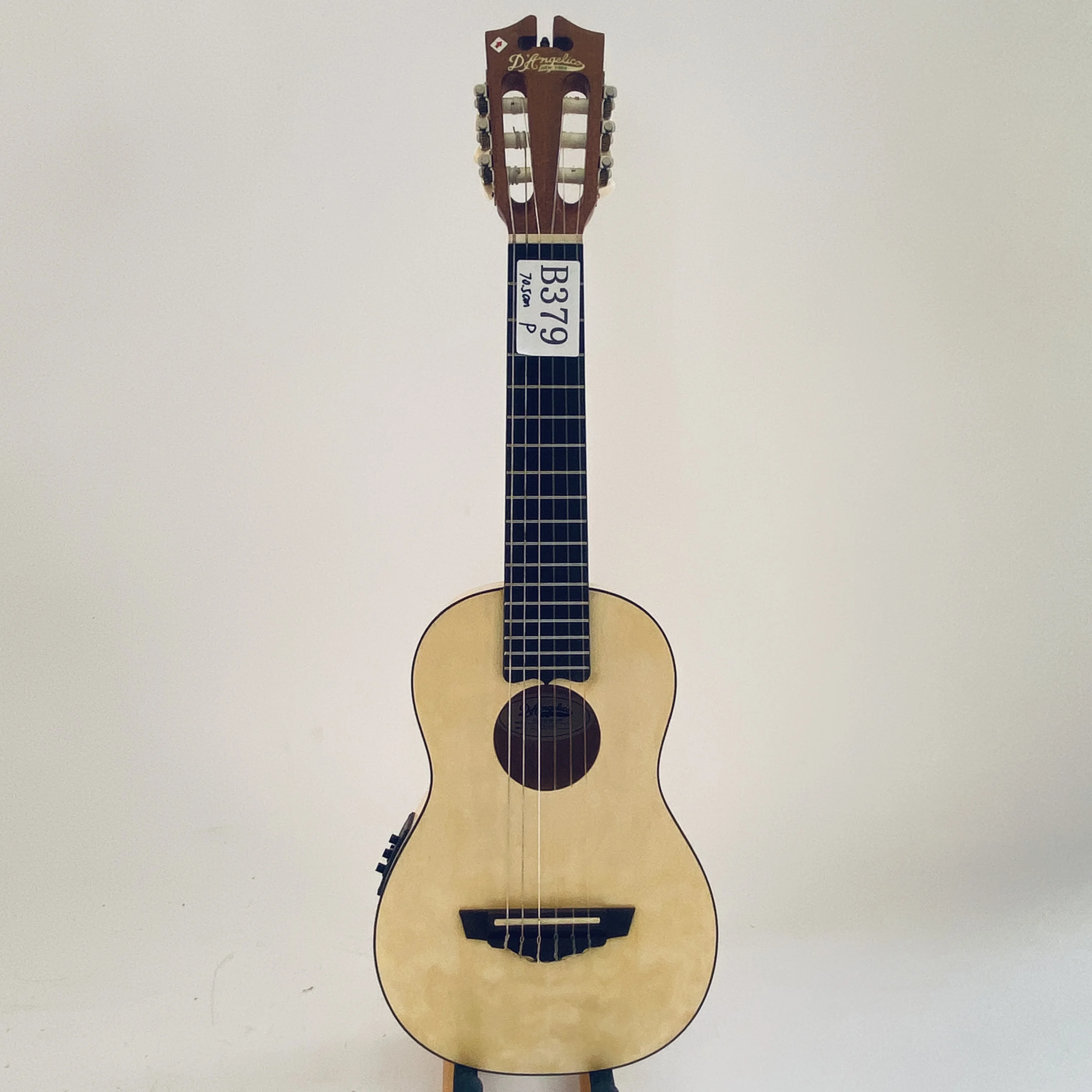 Natural Quilted Maple Electric and Acoustic Classical Guitar 28' Nylon Strings with Active Pickups-Preamp Genuine and Original