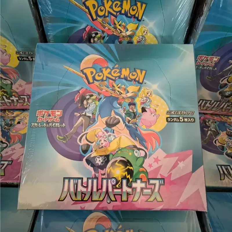 

Battle Partners Journey Together SV9 Pokemon TCG Booster Box Japanese 30 Packs Sealed Trainer's Pokemon Collection Gift