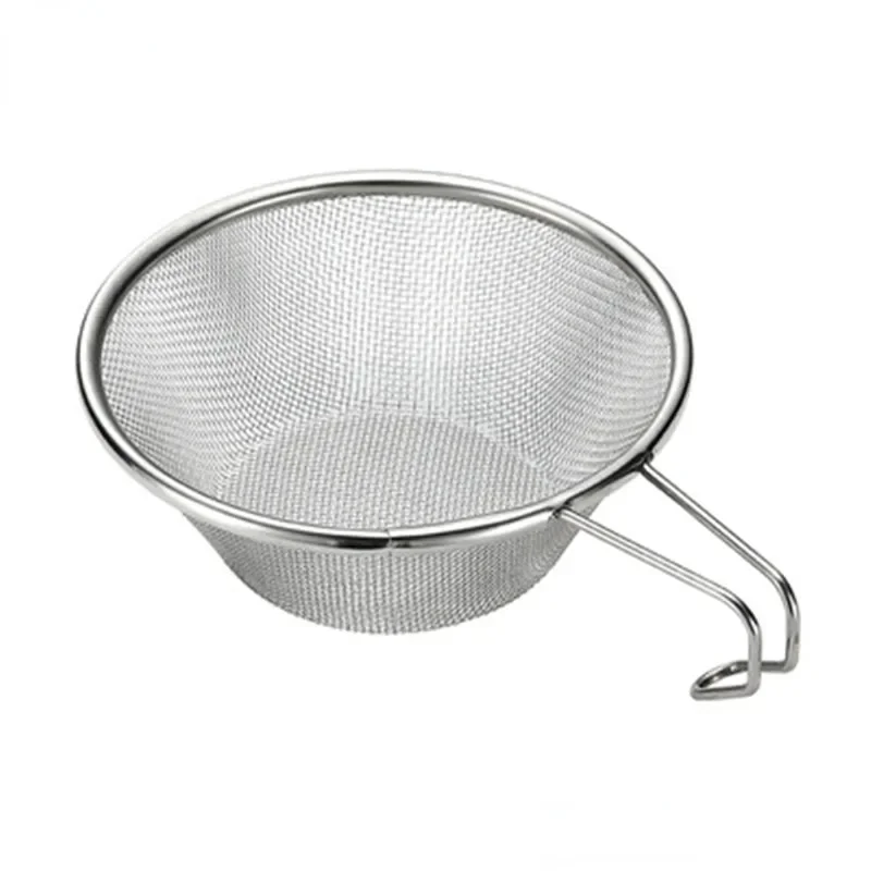 

Outdoor Filter Mesh Scoop Bowl Stainless Steel Fine Strainer