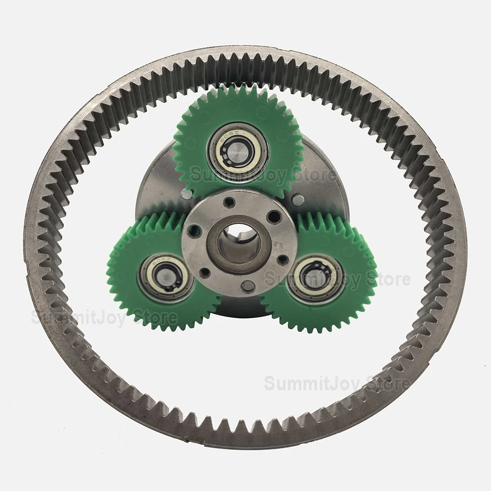 E-الدراجة ترس المحرك مجموعة القابض 36T 47.3 مللي متر الكواكب والعتاد مع 88 مللي متر مخلب والعتاد الدائري الخارجي لأجزاء المحرك الكهربائي Bafang 500 واط #5