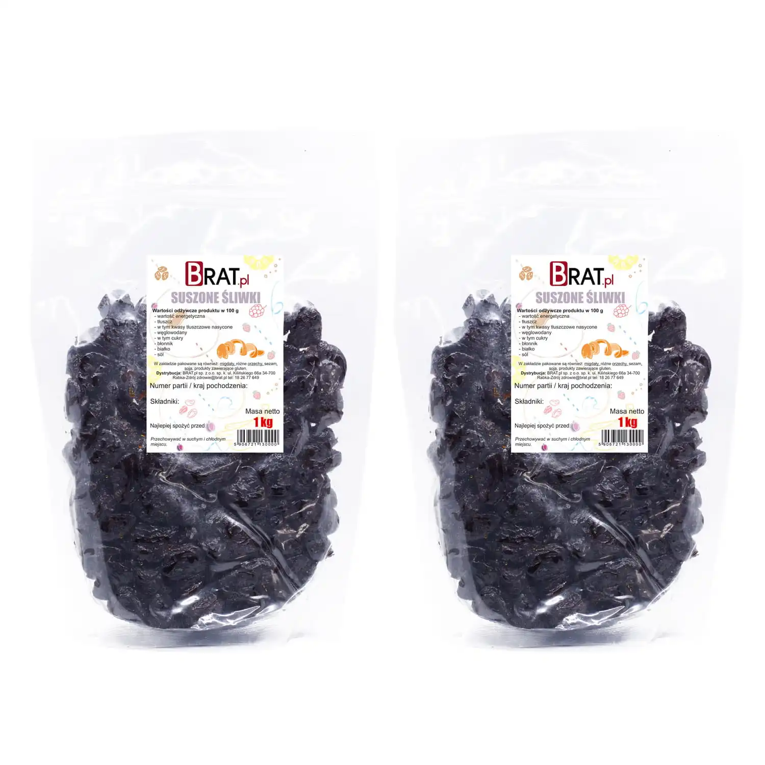 Set ciruela seca 2x1kg