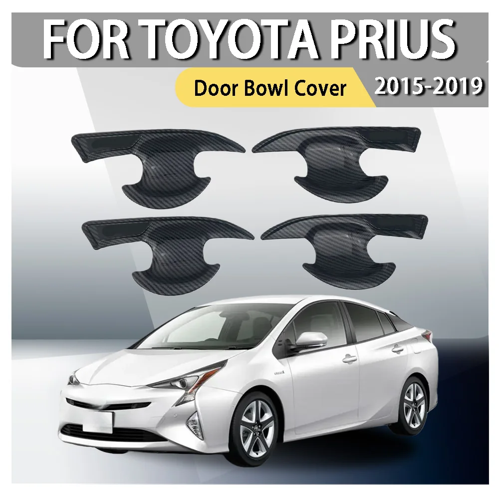 

АБС-пластик, Стайлинг автомобиля, крышка чаши двери для Toyota Prius a Prius41 41 2015 2016 2017 2018 2019, обновление автомобиля, аксессуары для автомобилей