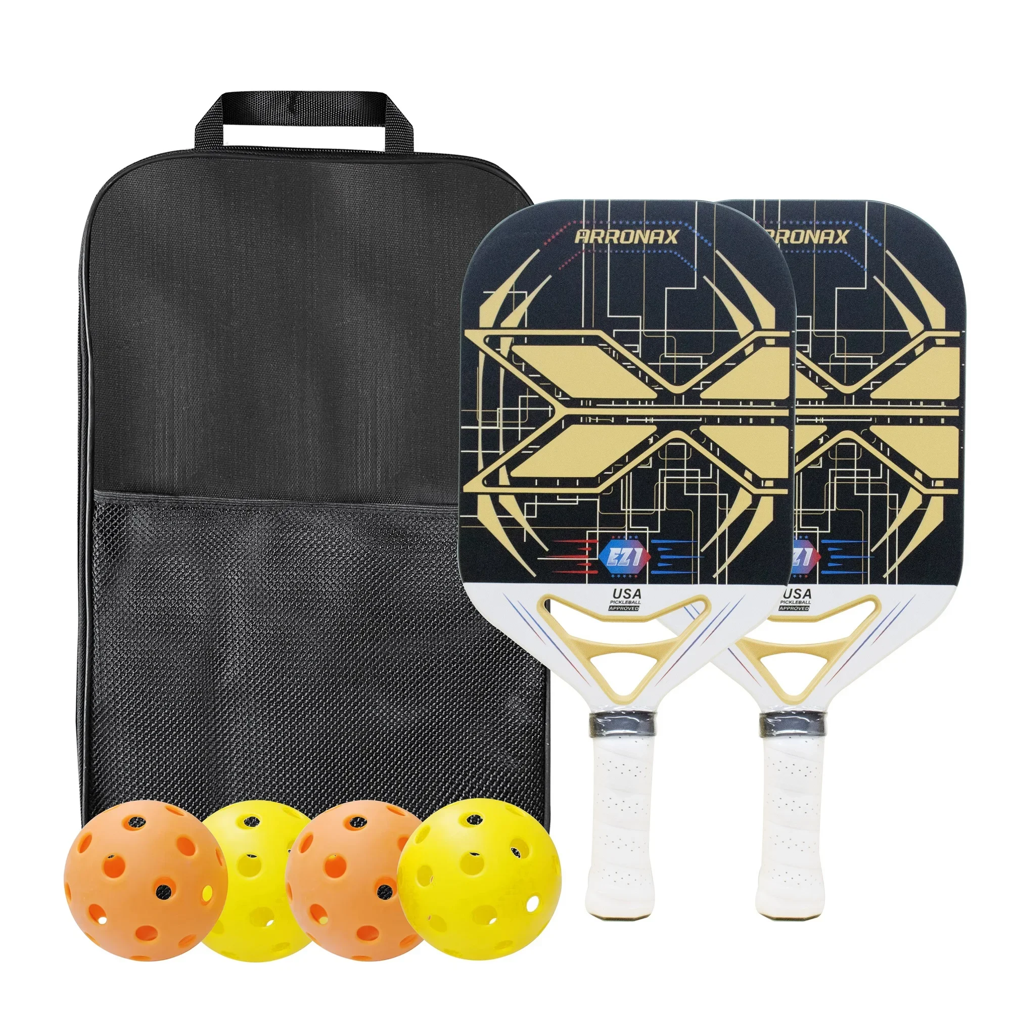 

Arronax Pickleball Paddle Carbon Surface Fiber Carbon Fiber Pickleball Paddles USAPA Approved Pickle Ball Paddle Racket