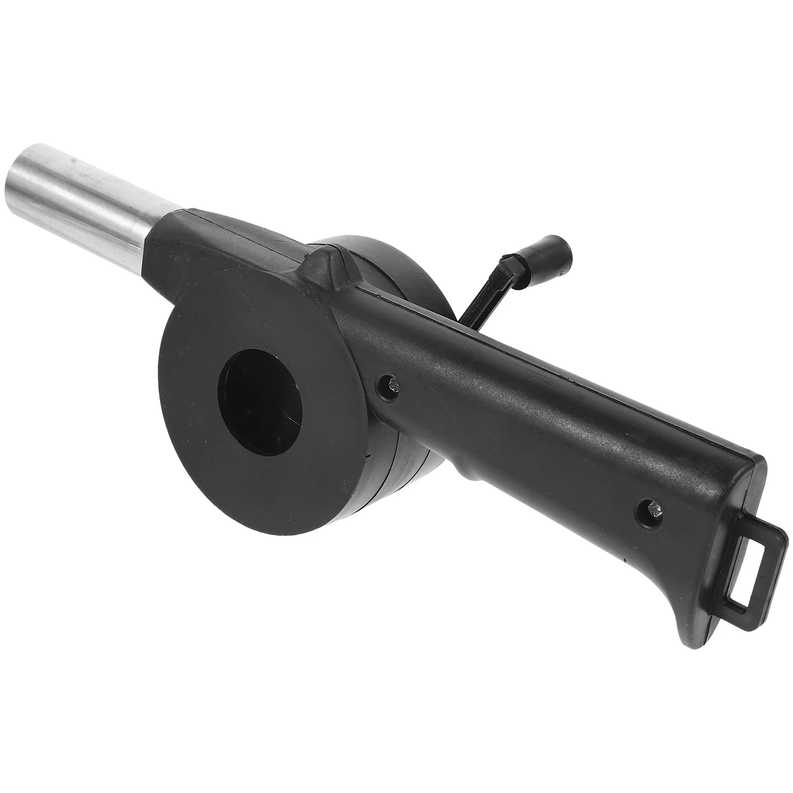 

Portable Manual Blower for Bbq and Camping Fast Charcoal Ignition Hand Crank Outdoor Fire Blower Grill Accessory