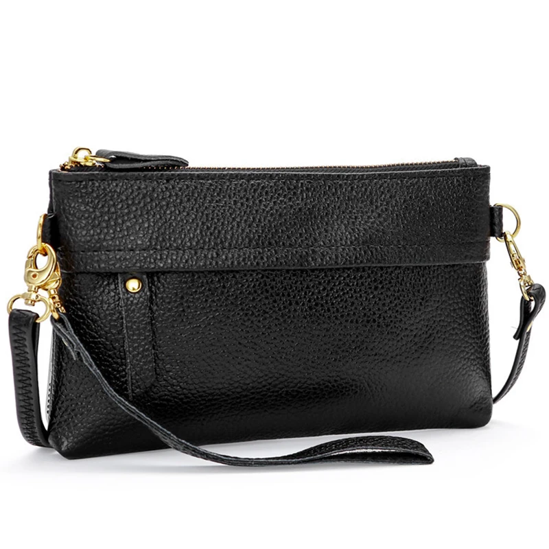 RanHuang Women Split Leather Day Clutches Candy Color Shoulder Bags Women\'s Fashion Crossbody Bags Small Clutch Bags A1593