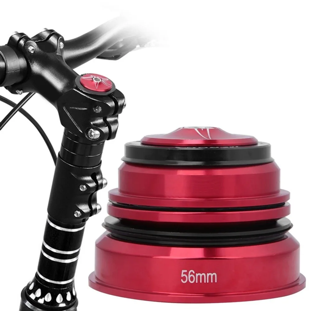 

Aluminium Alloy Front Fork Stem Headset 44mm-56mm Easy Installation Bicycle Headset Bearing Headset Set