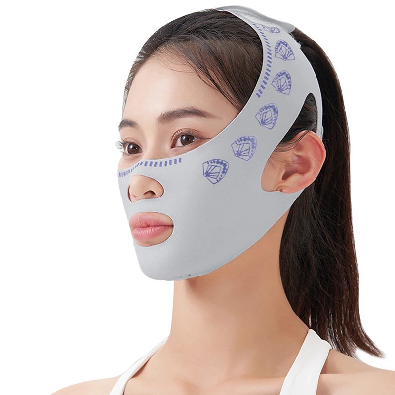 Bandage amincissant pour le ruisseau et les joues, masque de levage de ligne en V, bande de sangle anti-déformable pour le visage, outil de soins de la peau du visage, santé au sommeil, beauté