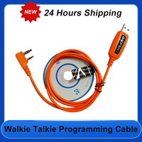 USB Programming Cable With CD For Quansheng UVK5 UVK6 Plus Baofeng UV-5R UV82 888S UV-16 17 20 22 Pro Walkie Talkie Radio