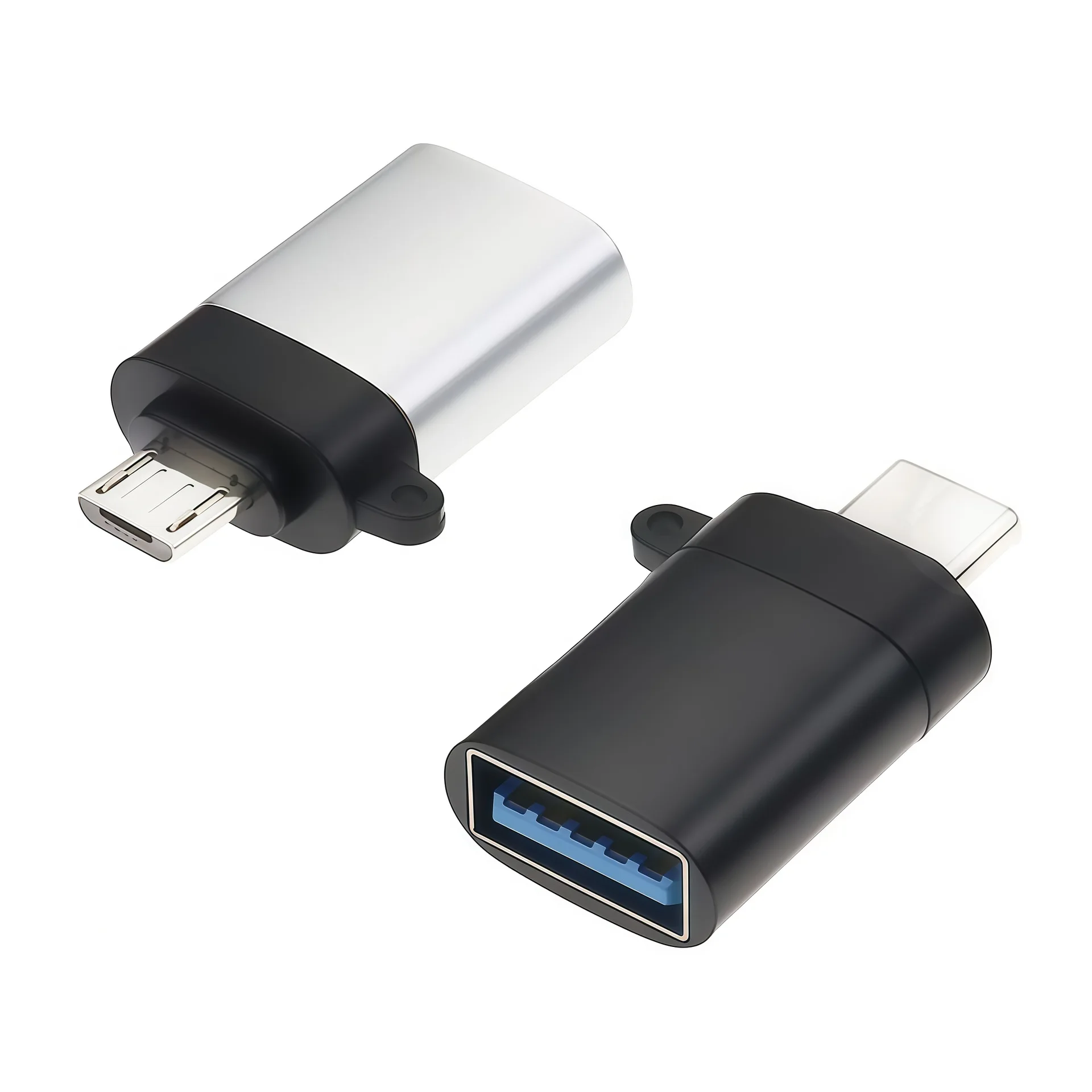 5 Pack Type‑C OTG Adapter, USB 3.0 Female Converter for Android Phone, Car, U Disk, Flash Drive, Mouse Data Transfer