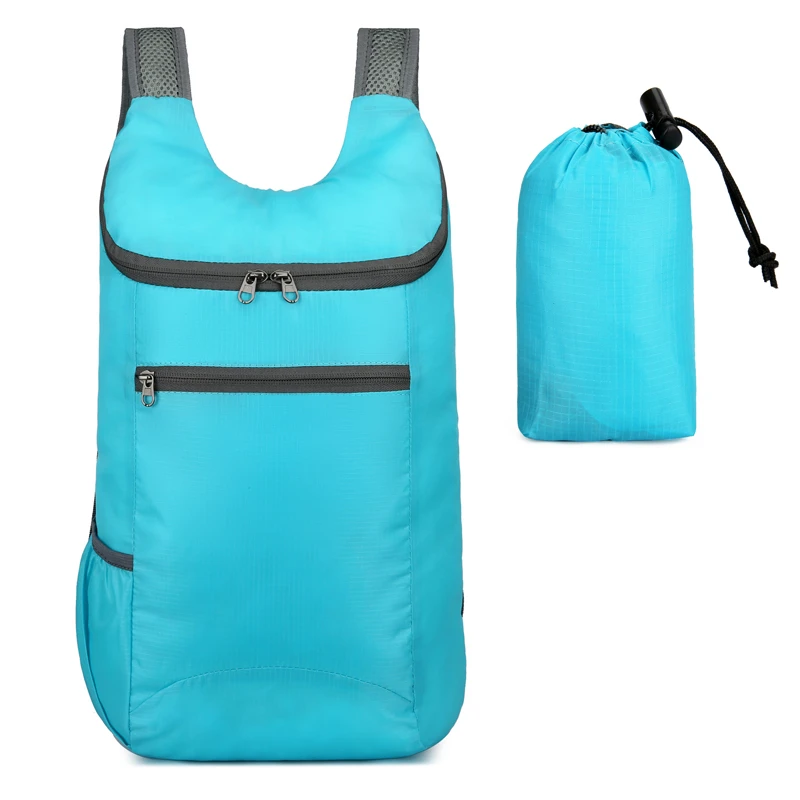 

1pc Weekend Travel Bag, Foldable Waterproof Tear-resistant Lightweight Backpack, Large Capacity Travel Business Backpack, Sports