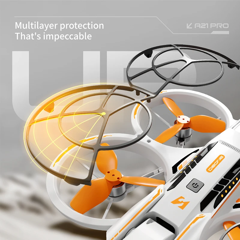 A21 Pro Screen Mini Drone with 180° Electric Adjustable 4K HD Camera WiFi Flow Drones Brushless Obstacle Avoidance Rc Quadcopter