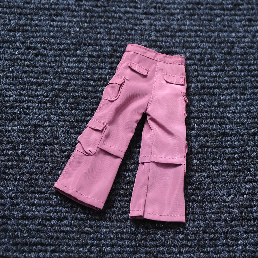 1/6 Scale Work Pants Hip Hop Pop Pants Clothes Accessory Model Fit 12'' Anime BJD Slim Female Soldier Action Figure Body Dolls