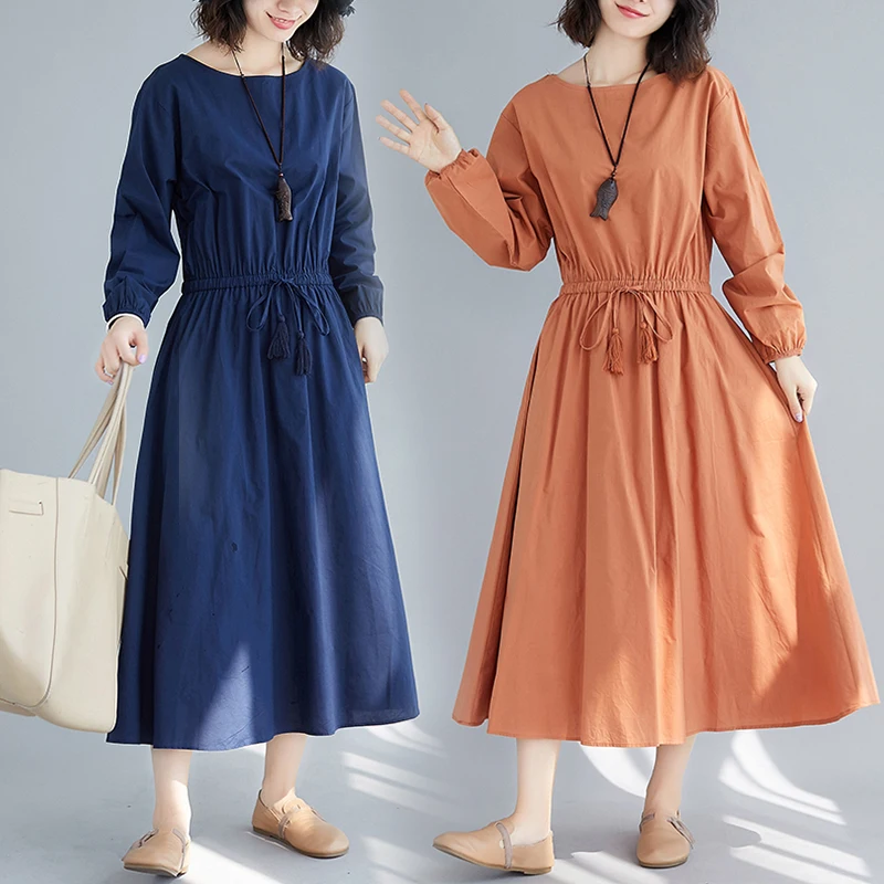 Loose Long Sve Dr E… - image