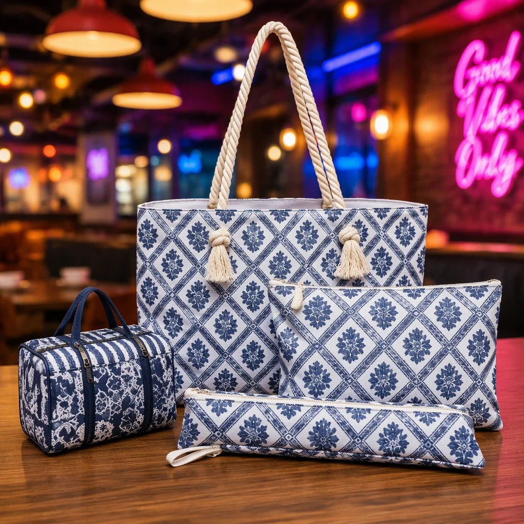 For Large-Capacity Waterproof Mahjong Storage Bag Portable Handheld Outdoor Cosmetic Bag Multi-Functional Organizer Mahjong Bag