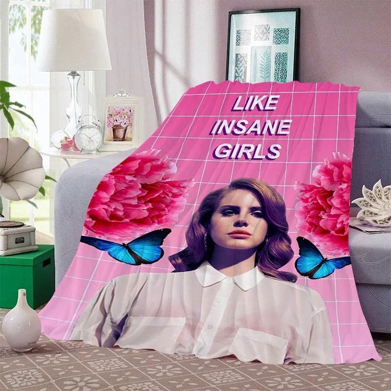 Digital Print Bed Blanket Sofa Winter Warm A-Lana Del A-Reys Fleece Camping Nap Fluffy Soft Blanket Microfiber Bedding King Size