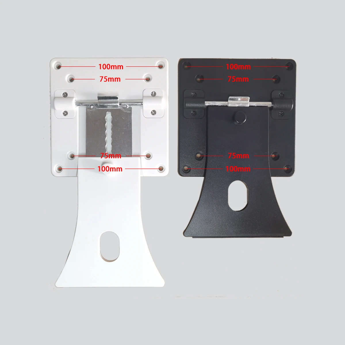 Desktop Scalable VESA Stand 75/100mm VESA Holes Support Up To 22 Inch Tablet Landscape Or Portrait Screen Bracket