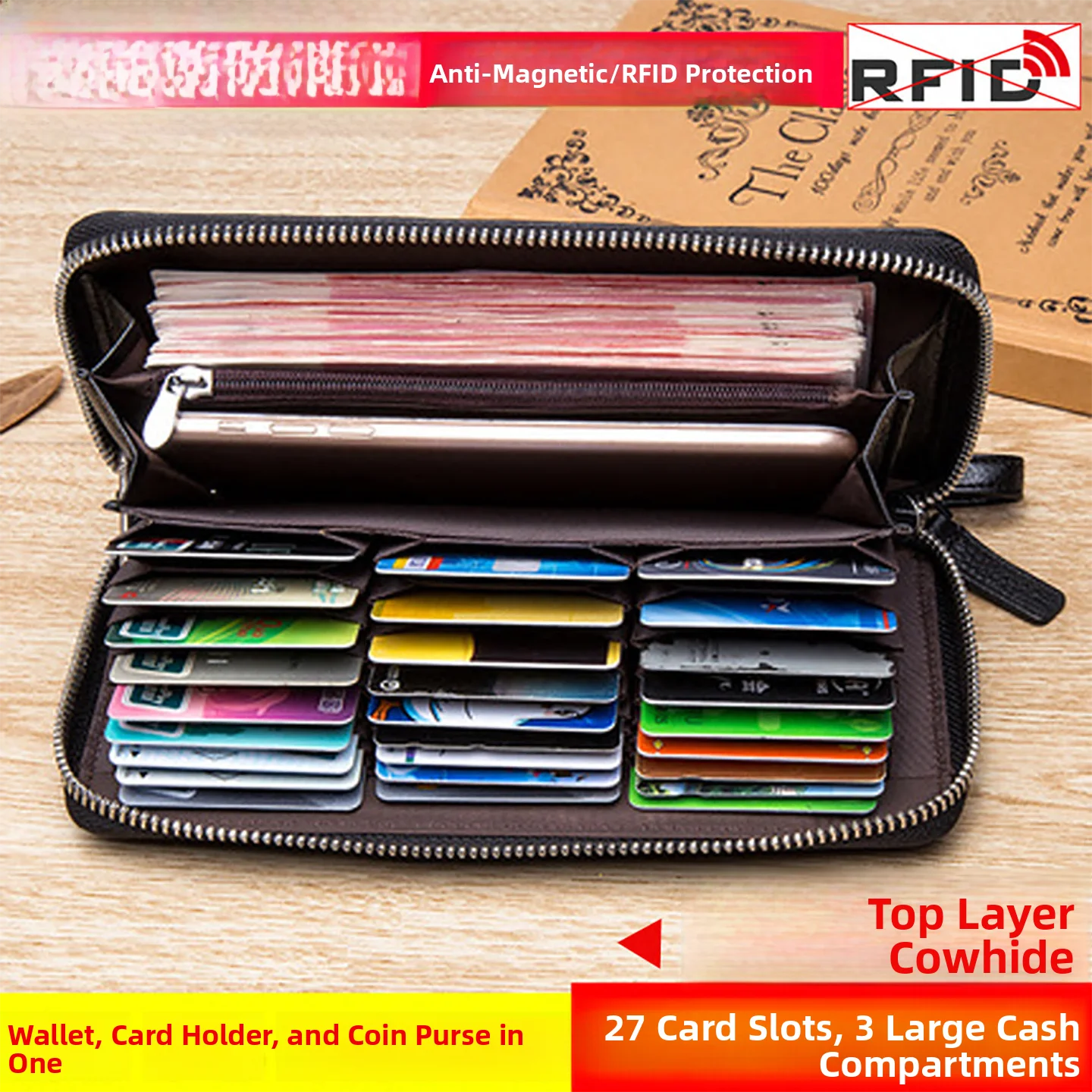 long-leather-wallet-for-men-bison-denim-american-genuine-leather-multi-card-slot-handbag-coin-purse-2026-new-leather