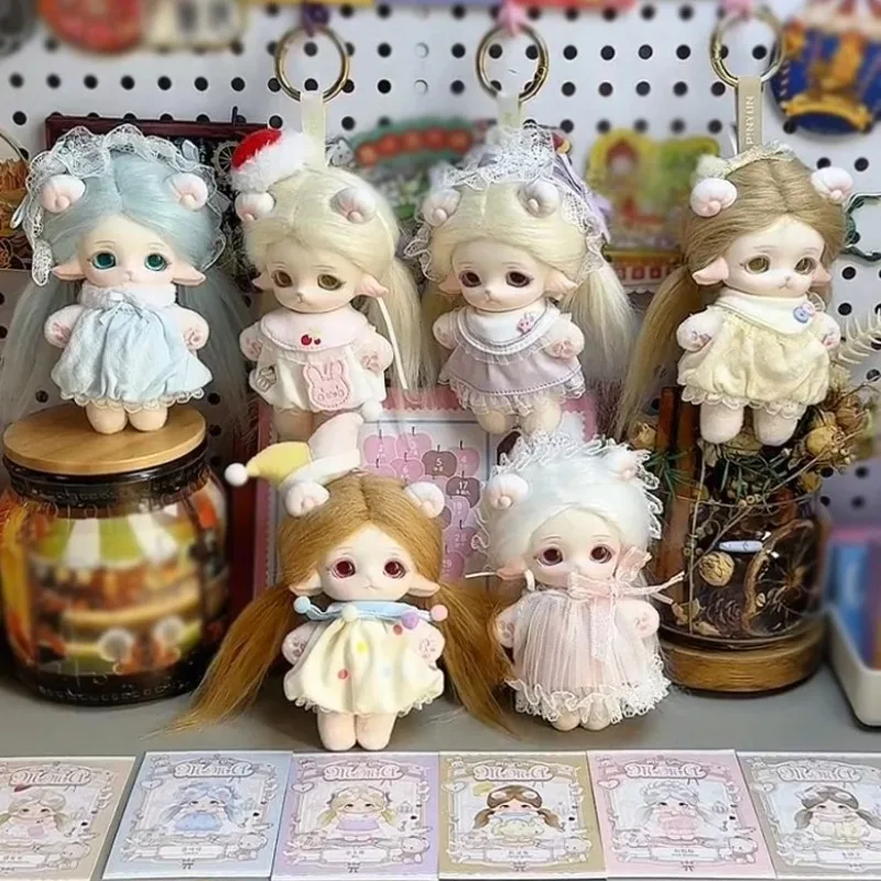 

Mimia Kindergarten Series Blind Box Kawaii Mimia Anime Doll Mystery Box Vinyl Plush Pendant Decor Toy Gift Keychain SurpriseBag
