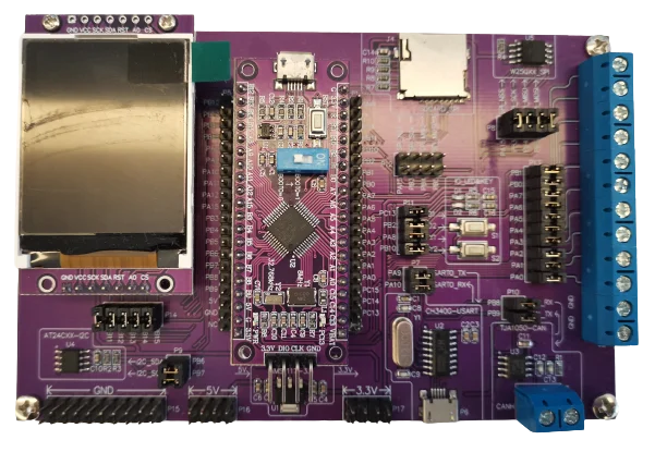 AT32F413CBT7 Development Board Large Capacity STM32 Evaluation Core Board GD32 Routine New