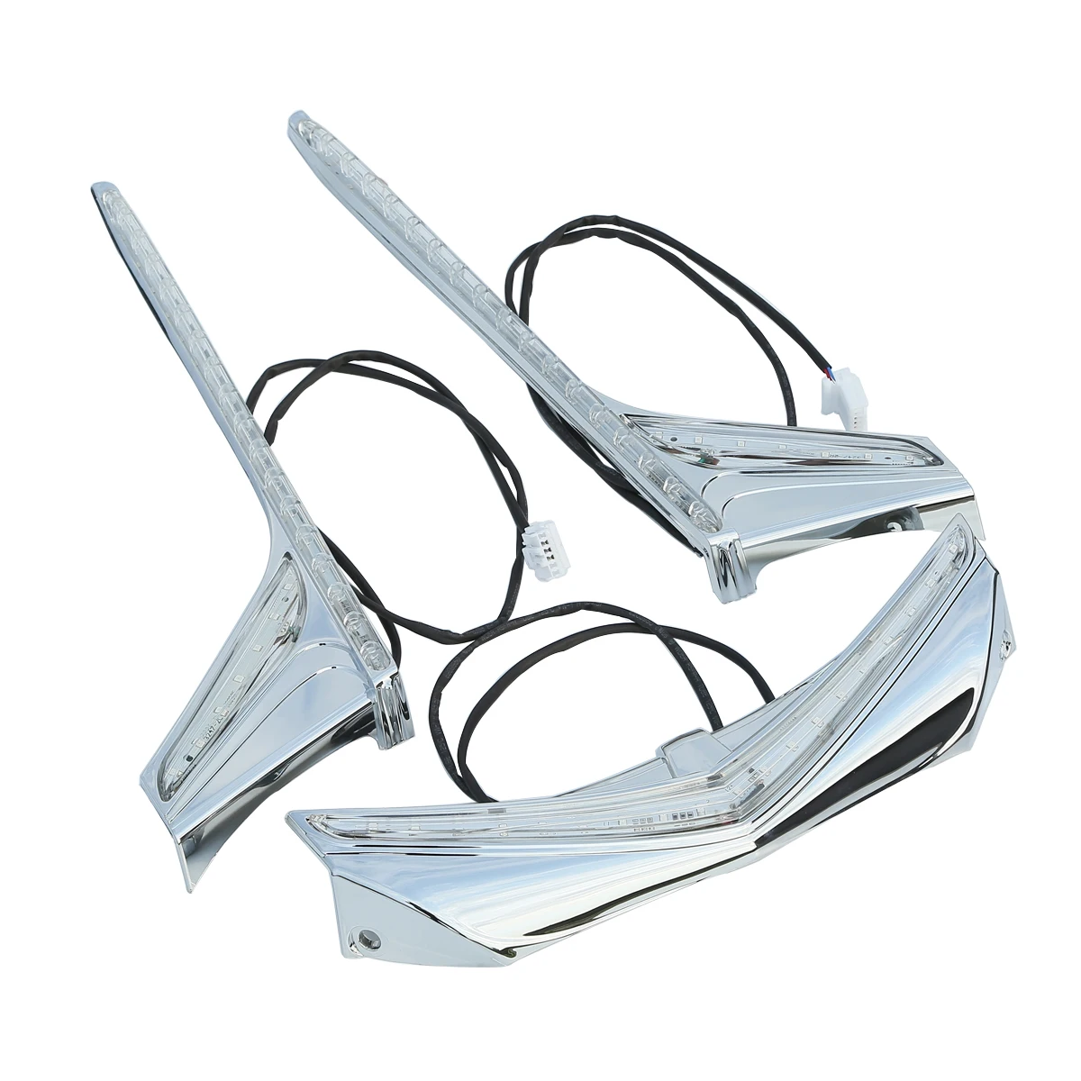 Fender Tip Run Brake LED Light Strips For Honda Goldwing GL1800 2012-2017 F6B 2013 2014 2015 2016 Motorcycle