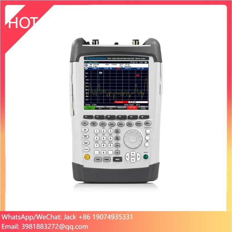 Rohde & Schwarz R&S ZVH4 ZVH8 محلل الكابلات والهوائي المحمول