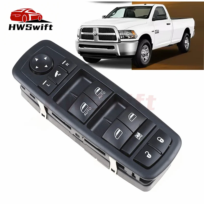 56046826AE Double Auto Left Driver Power Lifter Window Control Switch Button For Dodge Journey Chrysler Ram 300 2011 2012 New