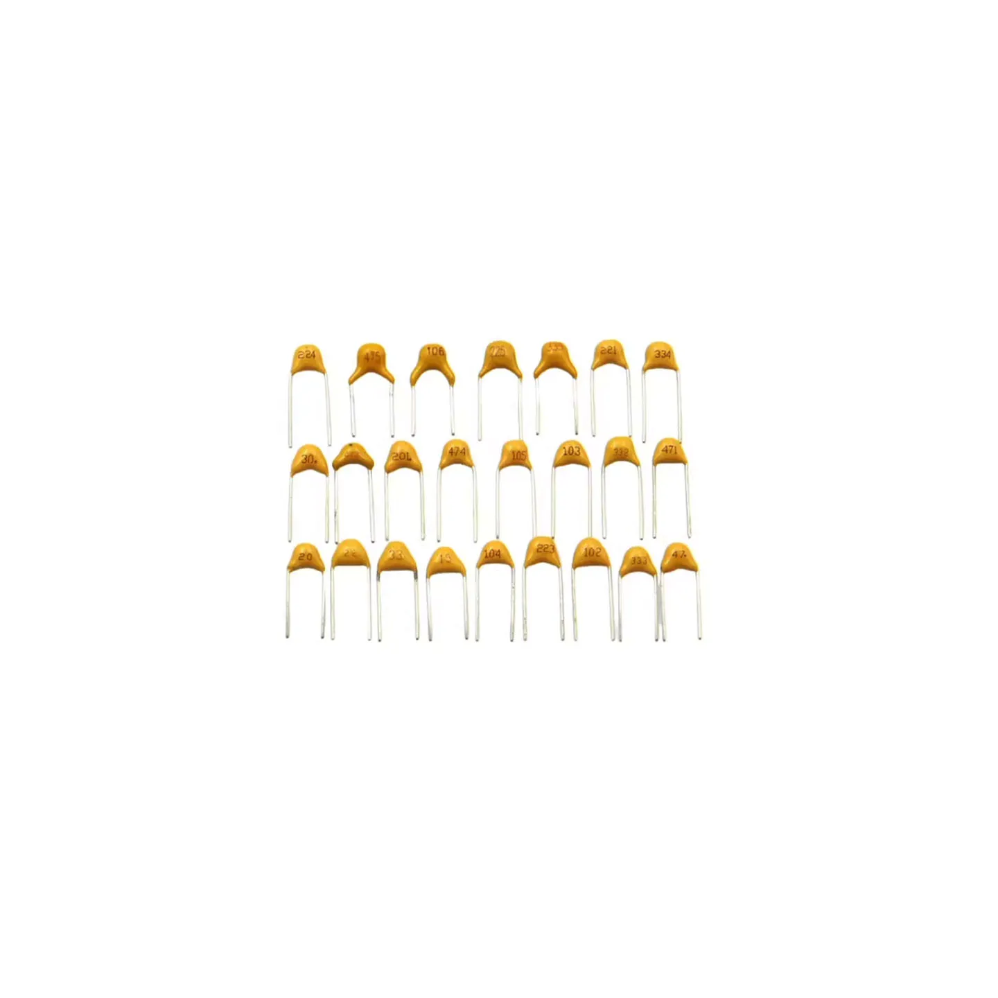 100PCS Monolithic Ceramic Capacitor 50V 10PF ~ 10UF 22PF 47NF 220NF 1NF 4.7UF 1UF 100NF 330NF 0.1UF 102 104 105 106 103 473 334