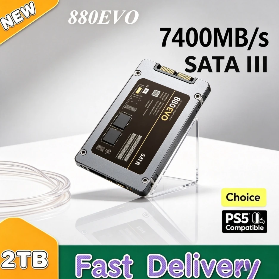 

Original 880EVO External Hard Disk High Speed For Internal Hard Drive Sata3 Interface Portable Solid State Drive For Laptop